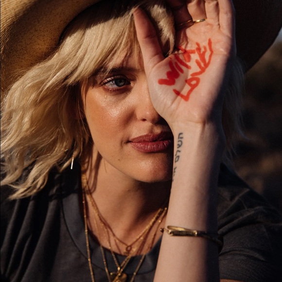 Spell & The Gypsy Wild Love Gold Shield stud earrings 🛡 - Picture 11 of 14